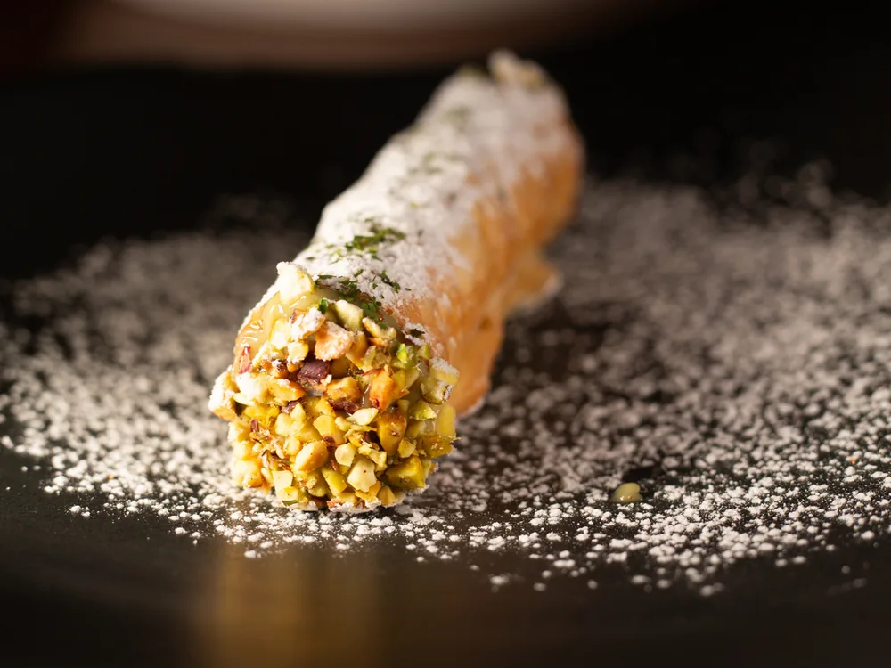 Foto do prato Cannoli de pistache